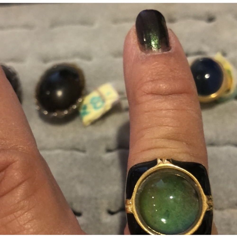 Vintage Genuine Mood Rings sz 5, 6, 7, or 8-boutique - Picture 6 of 14